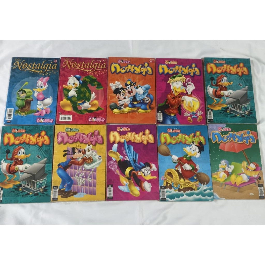 KOMIK ANAK / SU [ PRELOVED] PAMAN GOBER EDISI NOSTALGIA SET ACAK