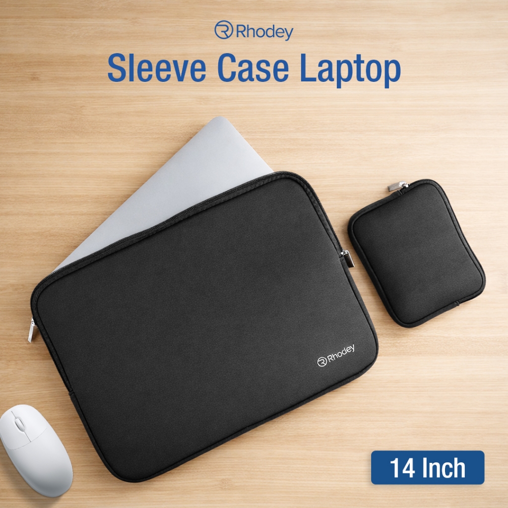 Tas Sleeve Case 14 Inch Soft Aigreen Laptop Notebook Asus HP Acer