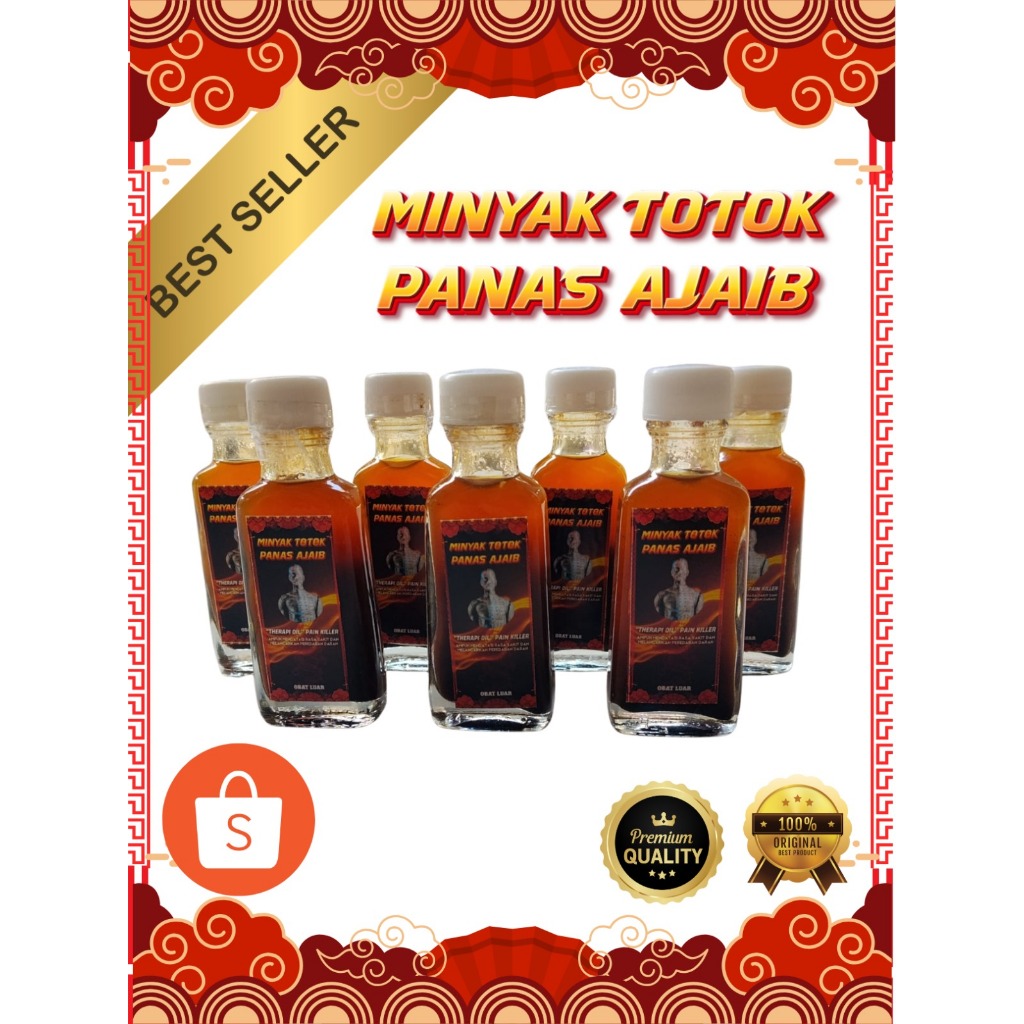 PROMO PAKET BELI 10 DAPAT 11 ORIGINAL Minyak Totok Panas Ajaib/Minyak Totok Petir Original (Moxa Cai