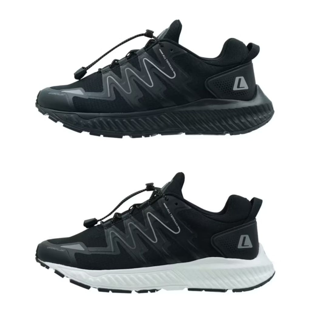 Sepatu League Kumo 2 Black Running Shoes Pria Wanita Original New 2026