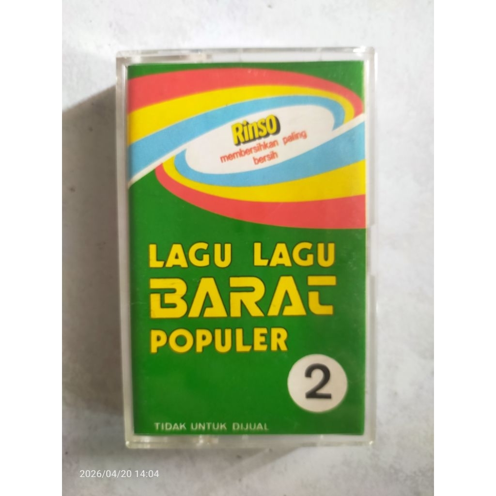 kaset pita jadul LAGU-LAGU BARAT POPULER