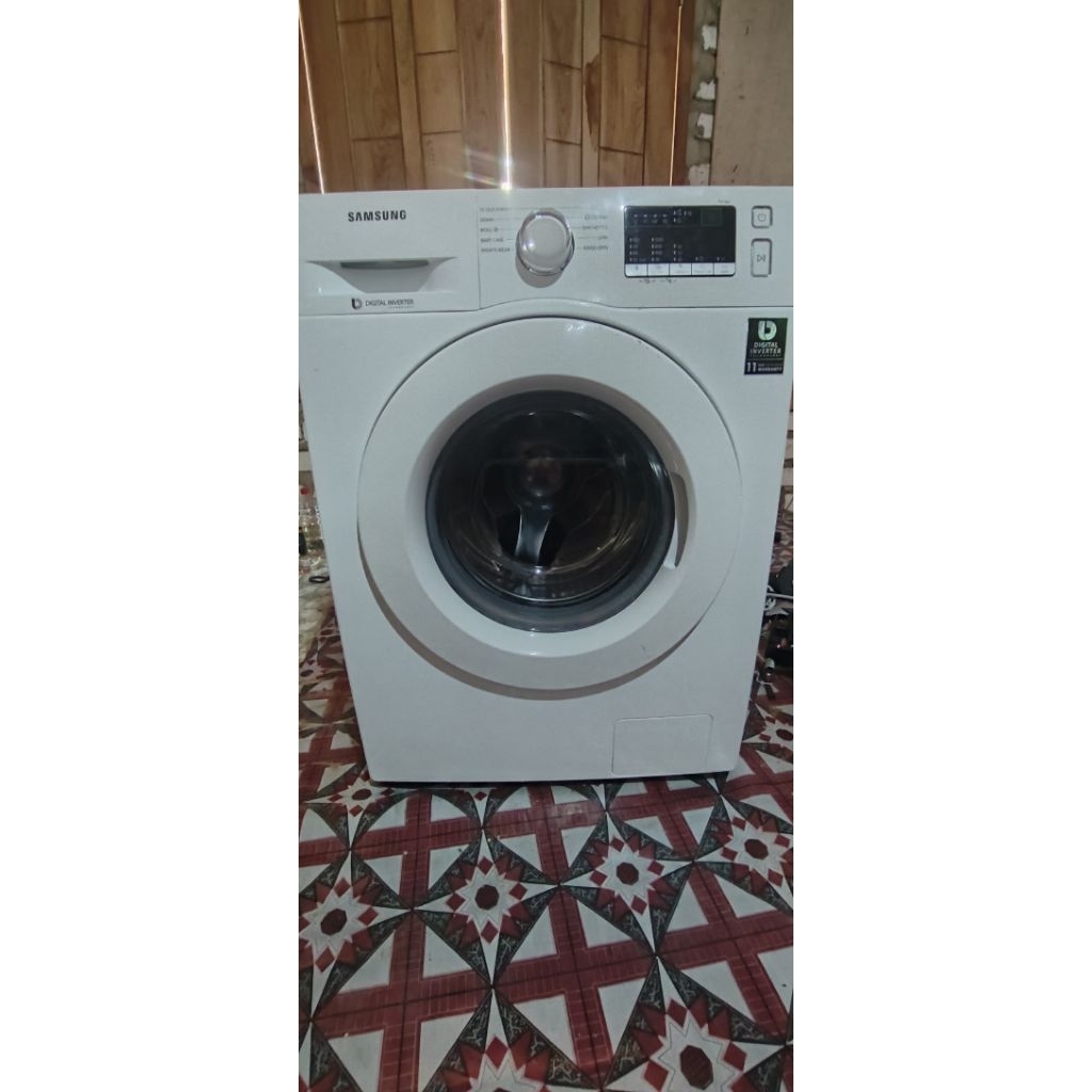 mesin cuci front loading samsung 8 kg second/bekas