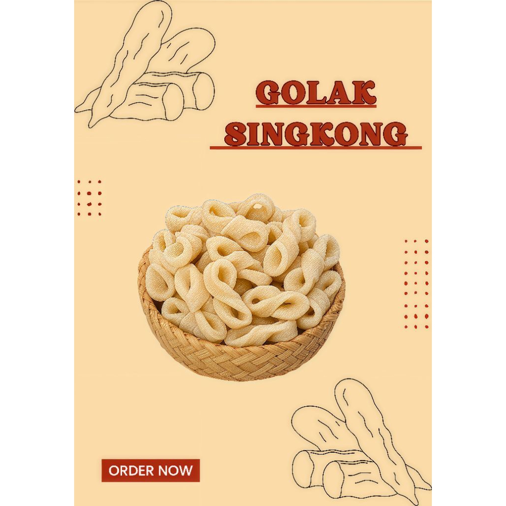 GOLAK SINGKONG KHAS KEBUMEN OLAHAN RUMAHAN