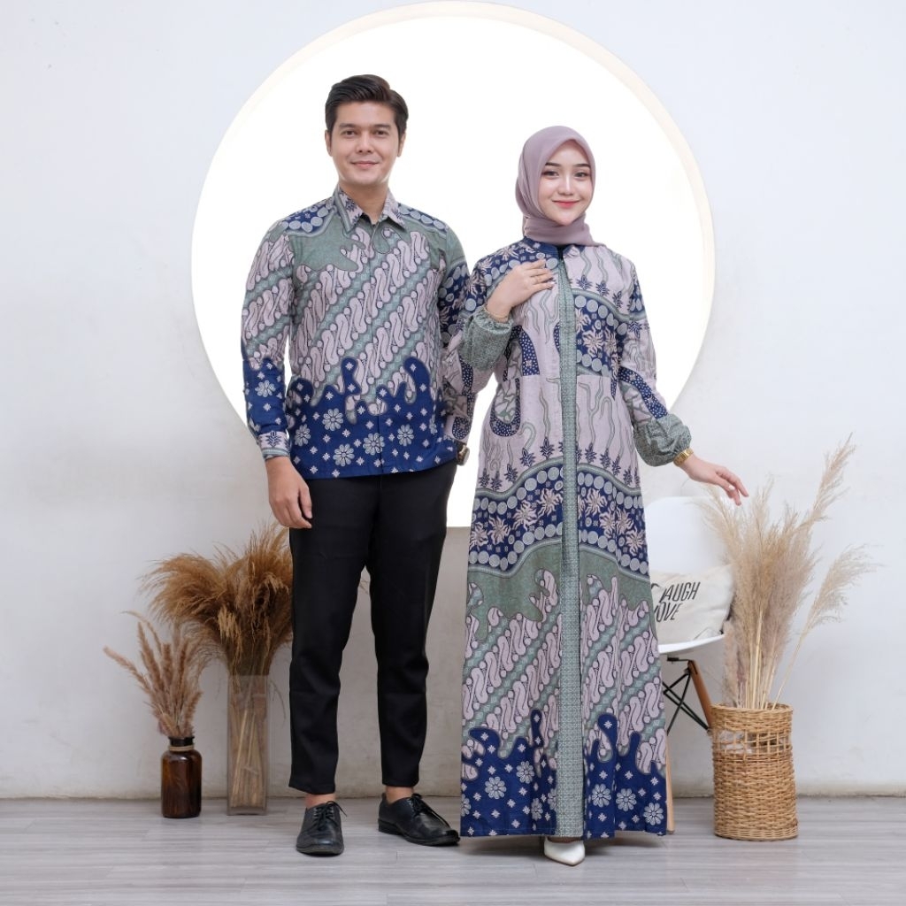Couple gamis batik Pekalongan