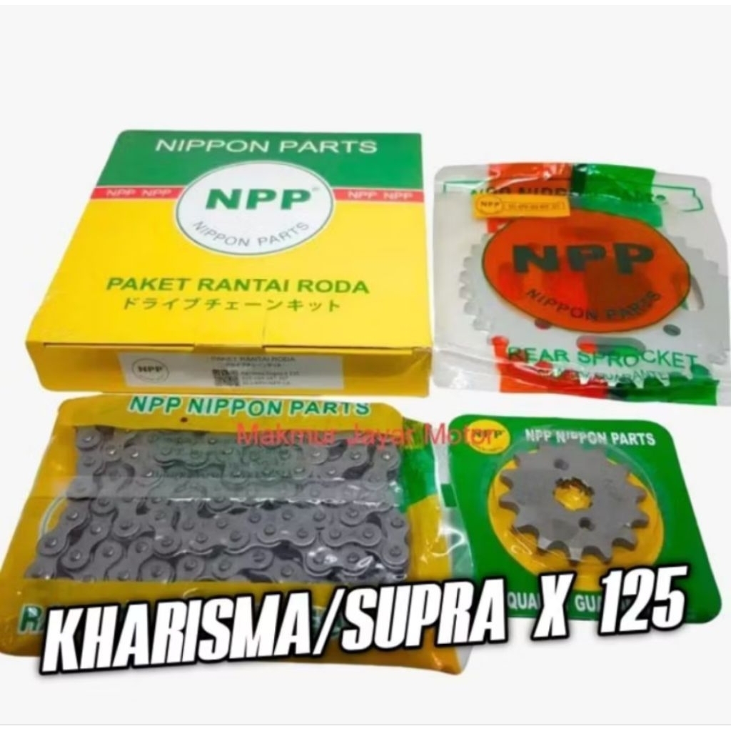 GIR SET HONDA SUPRA X 125/ KIRANA ORIGINAL NPP