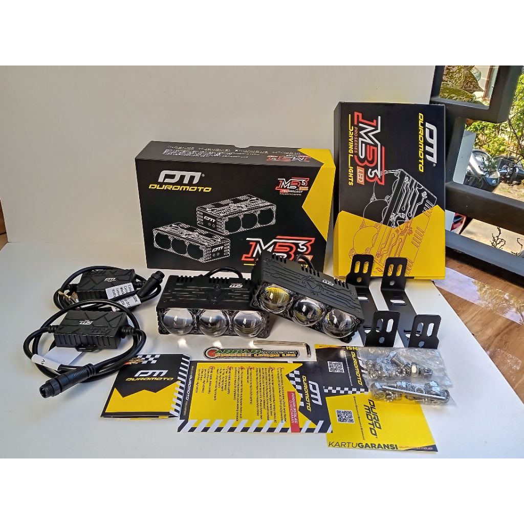 DUROMOTO MB3 LAMPU MINI LASER 3MATA ORIGINAL