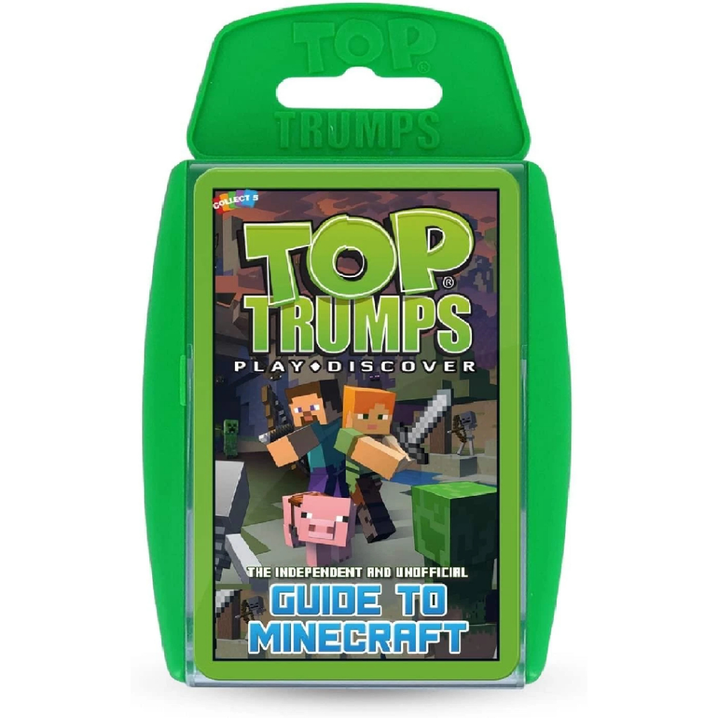 Top Trumps Independent & Unofficial Guide to Minecraft Card Game
