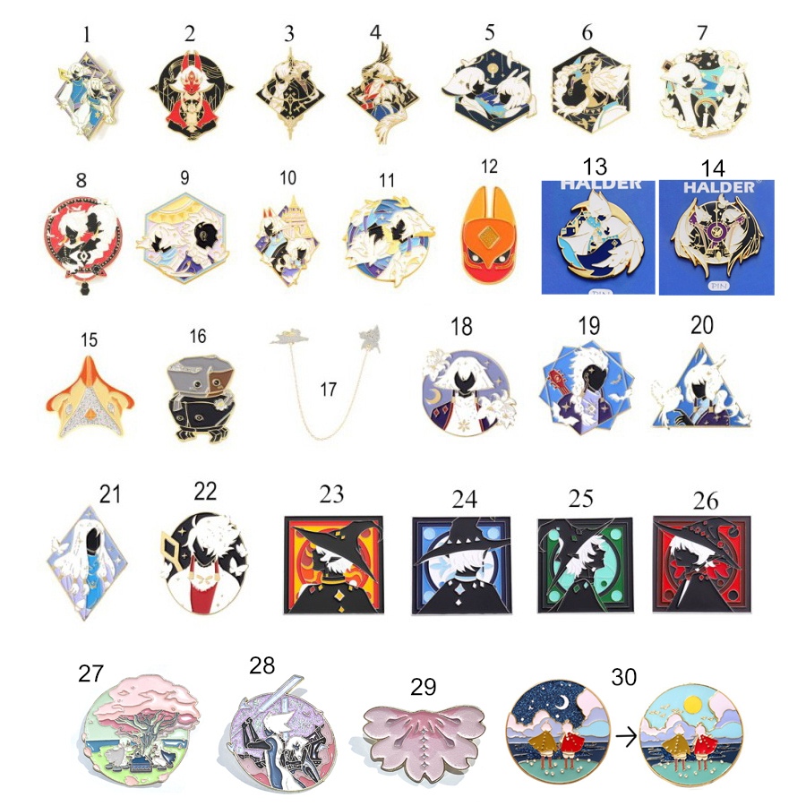 pin brooch sky children of the light