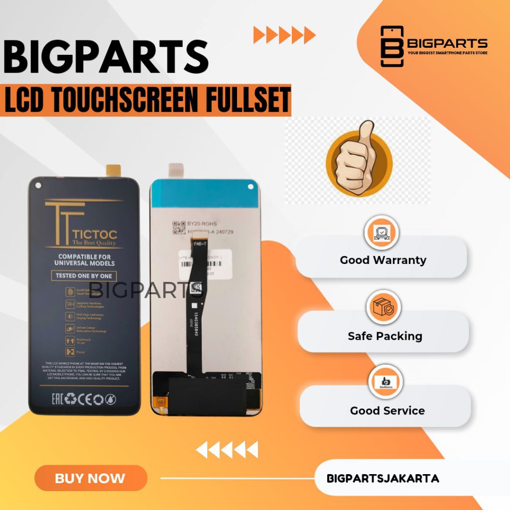 LCD TOUCHSCREEN HONOR 20 HONOR 20 PRO HONOR 20S NOVA 5T COMPLETE