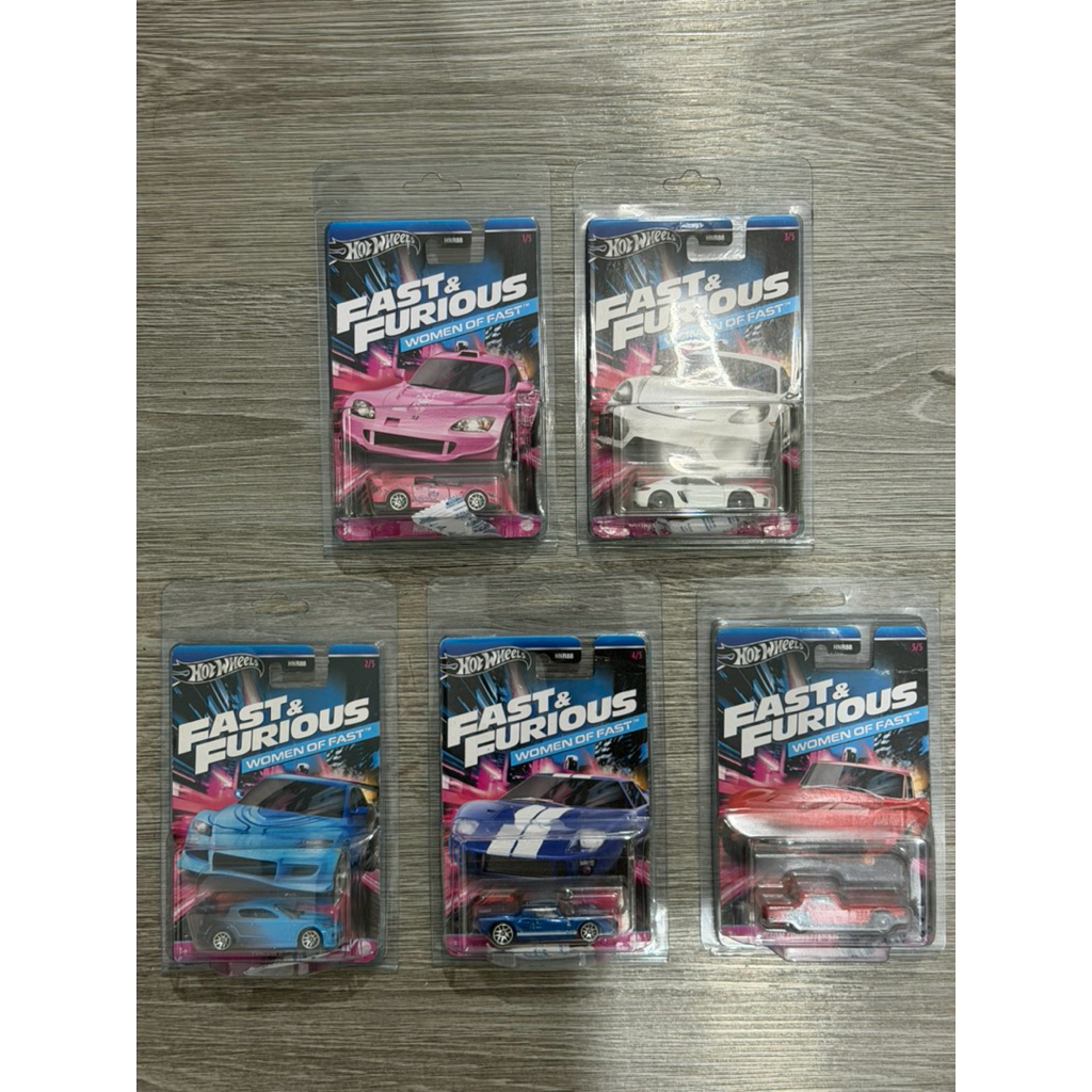 1 Set Hotwheels Fast and Furious