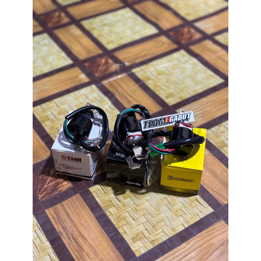 kunci kontak cb100 cb125 kabel 4 set dudukan kunci kontak import