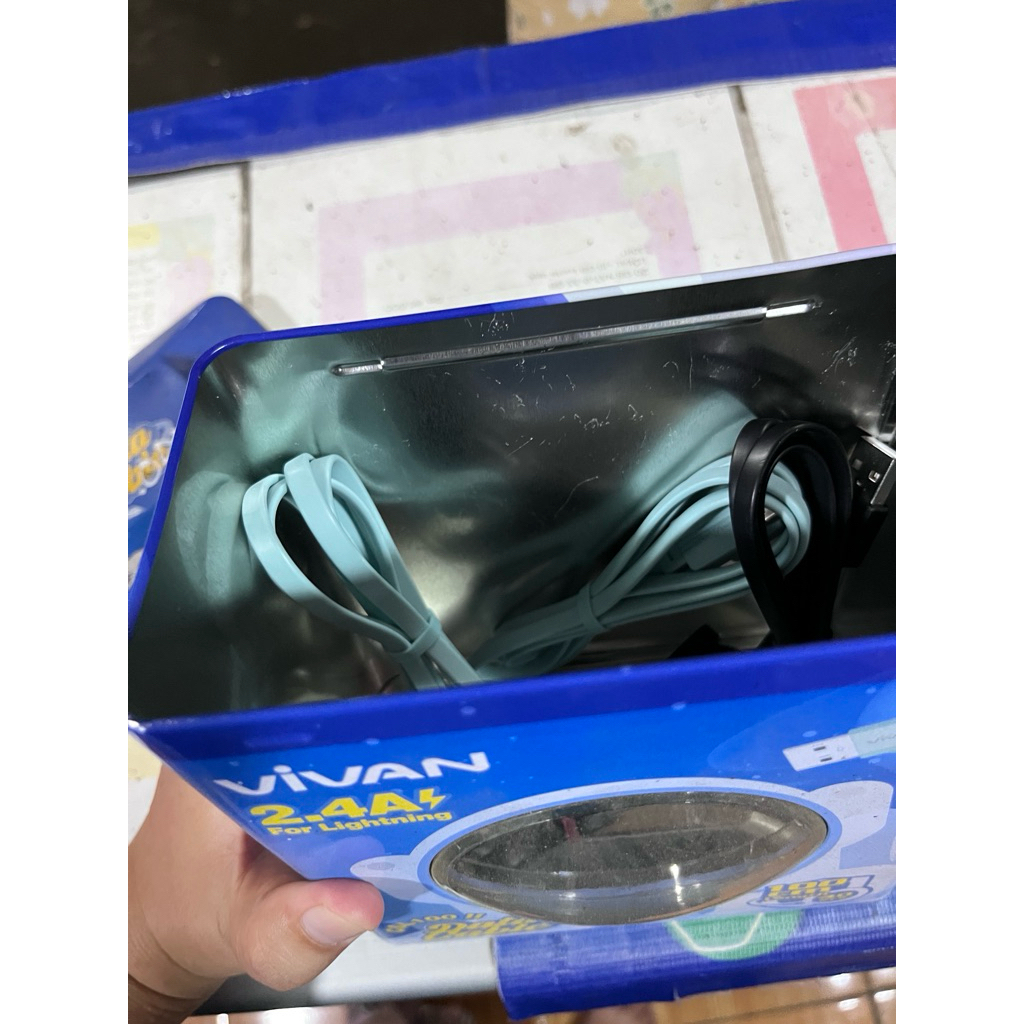 Kabel Vivan CBC100s Type C kabel data vivan type C original 100%