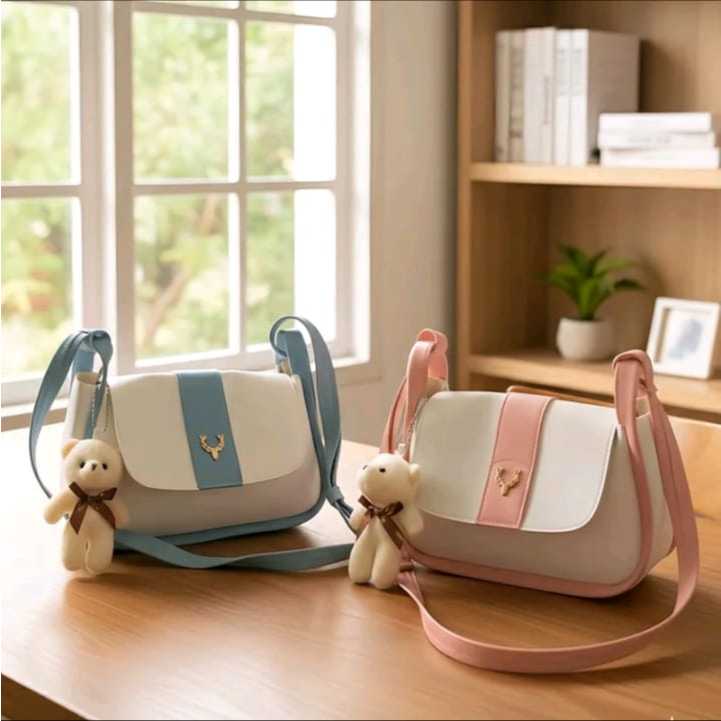 Tas selempang dompet wanita KENZA terbaru kekinian fashion korea