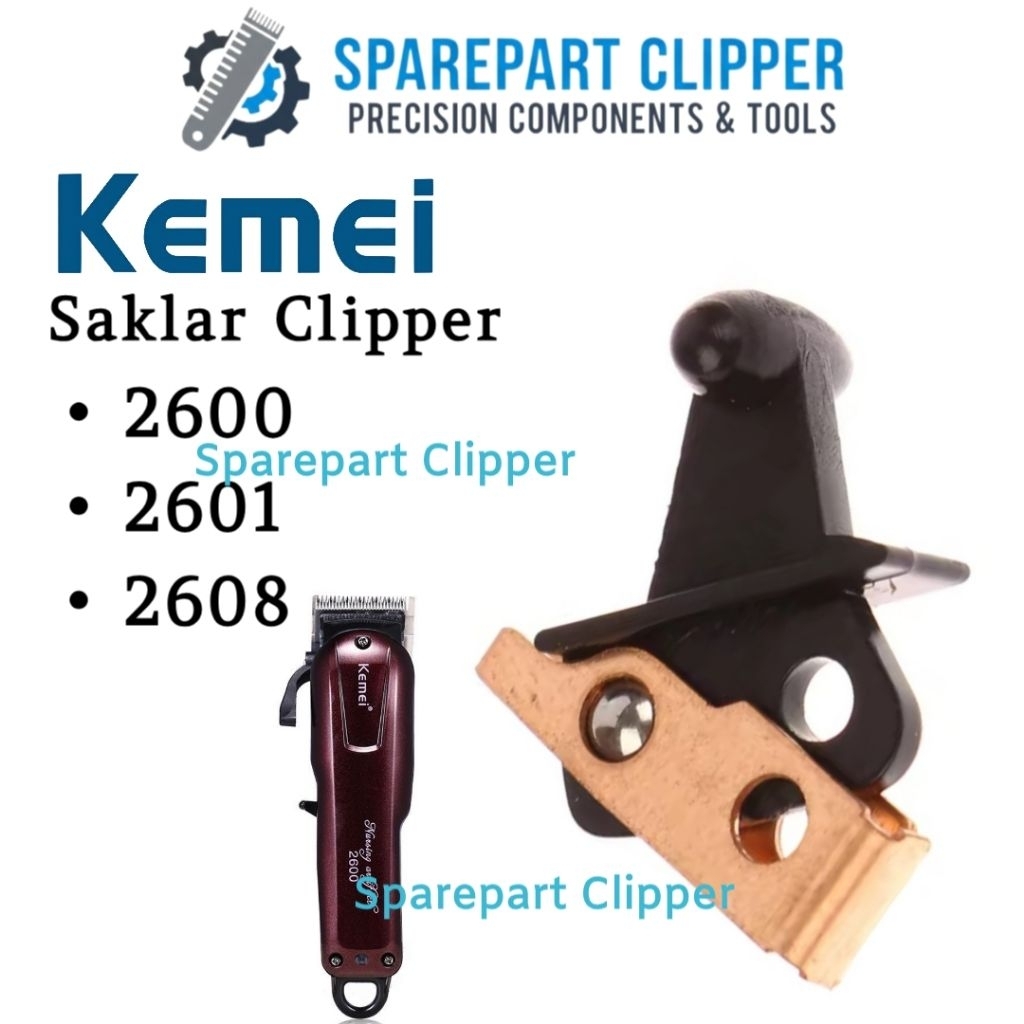 Saklar Kemei 2600 Switch on off Mesin cukur Kemei 2600