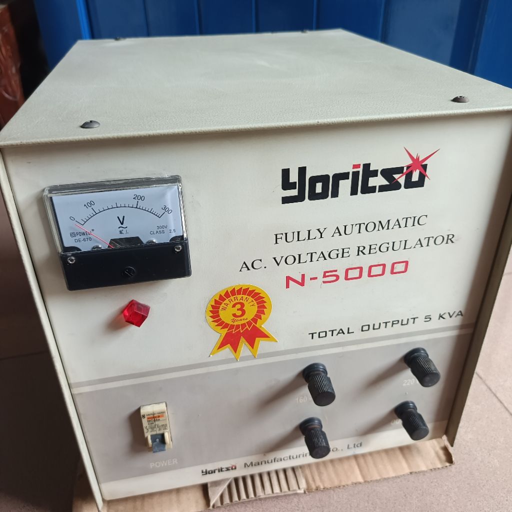 STABILIZER YORITSU 5000 WATT