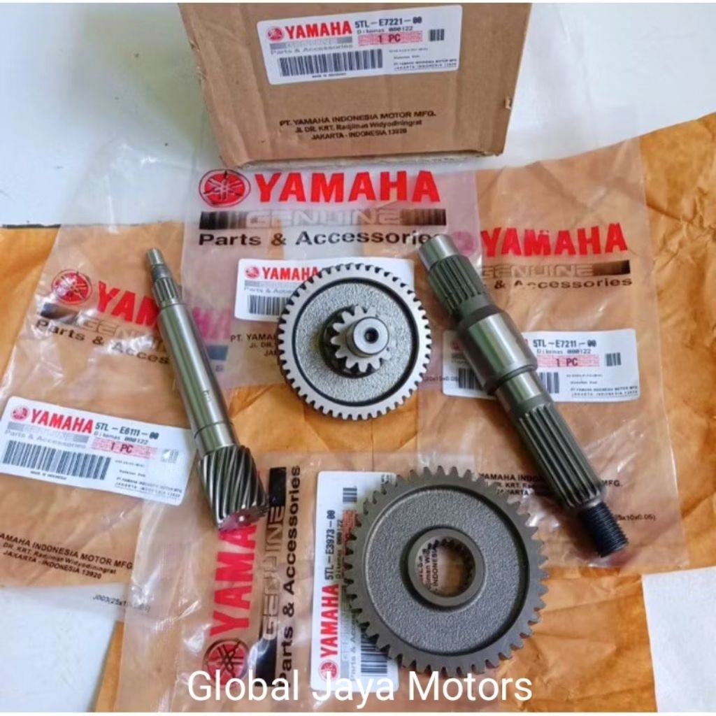 GIGI RASIO SET YAMAHA 5TL MIO SOUL MIO SPORTY NOUVO FINO KARBU ORI