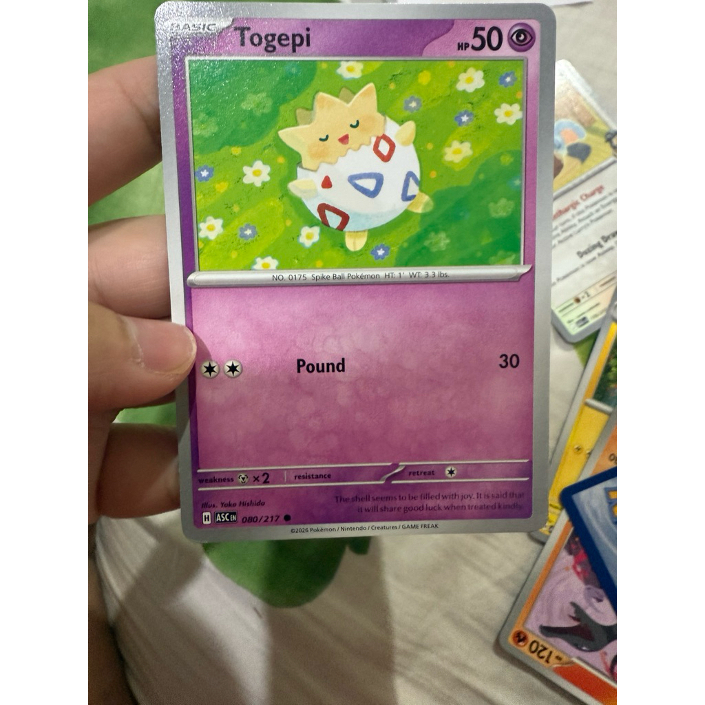 kartu pokemon Togepi