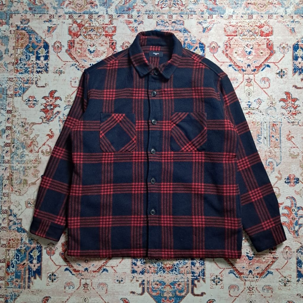 Overshirt Polham Veterano Outer, Flannel Outer, Flannel Jacket