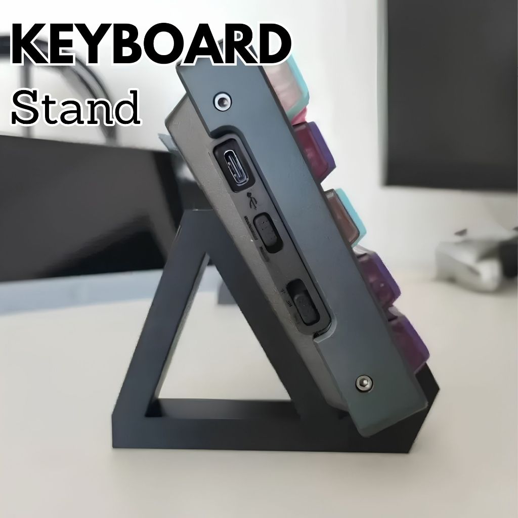 Stand Keyboard Minimalis | Dudukan Keyboard Meja Rapi & Ergonomis