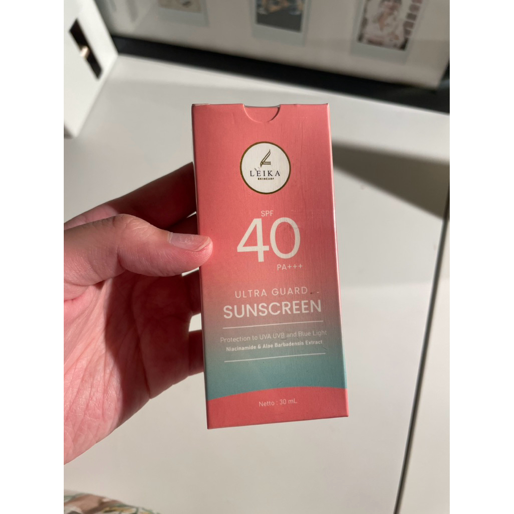 leika skincare sunscreen spf 40 pa+++