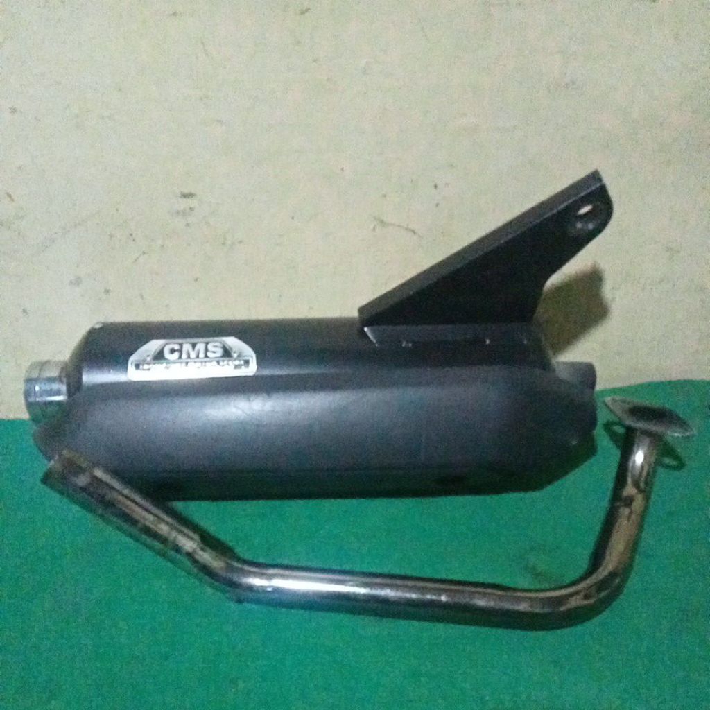knalpot motor racing Honda beat karbu Beat fi merek CMS