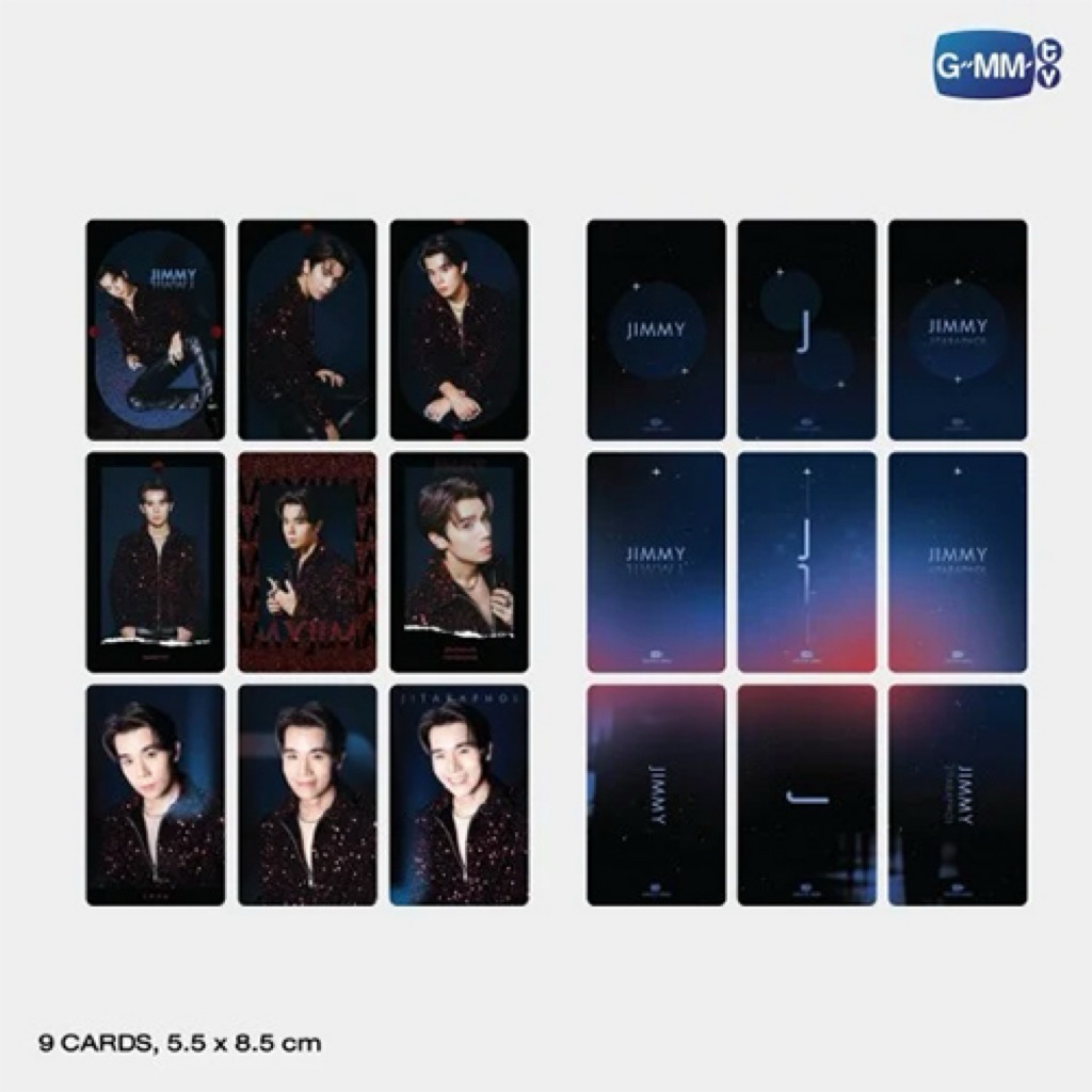 SHINING SERIES PHOTOCARD SET JIMMY JITARAPHOL OFFICIAL GMMTV