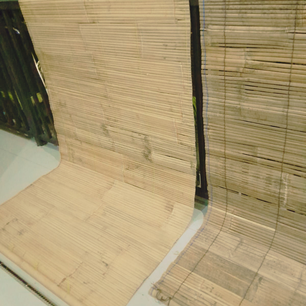 Tirai Krey Bambu Anyaman Tirai Bambu Untuk Depan Rumah atau Depan Pintu (Ukuran 1m x 2m)
