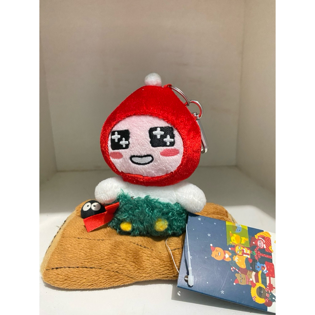 Gantungan Kunci Boneka Apeach Original Kakao Friends Plush Keychain