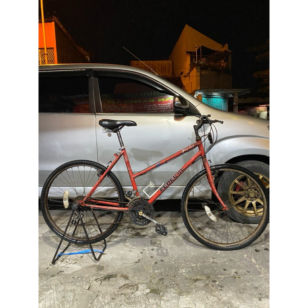 bahan fulbike federal lady stray cat ml40 size 19,5