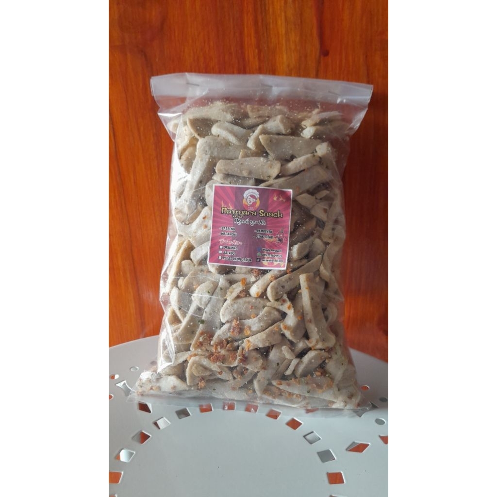 Basreng pedas daun jeruk/Basreng ori daun jeruk