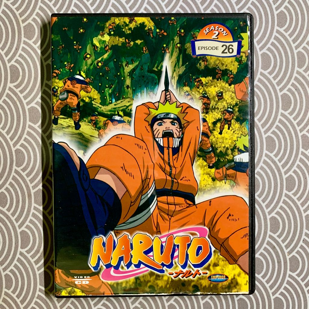 VCD Naruto Season 2 Episode 26 Original Dubbing Bahasa Indonesia | DVD VCD CD Kaset