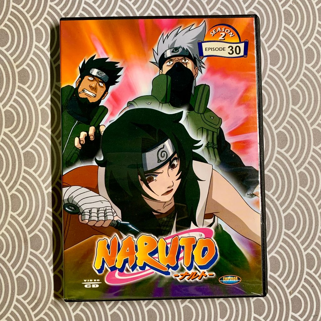 VCD Naruto Season 2 Episode 30 Original Dubbing Bahasa Indonesia | DVD VCD CD Kaset