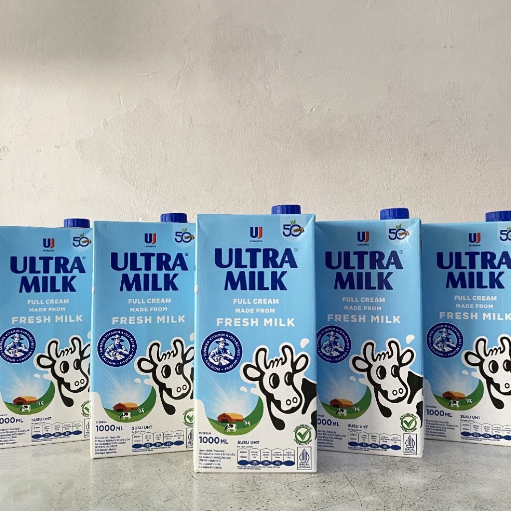 Ultra milk susu uht full cream 1 liter | susu uht full cream