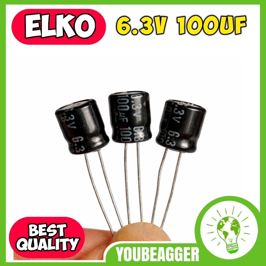 elko 6.3v 100uf
