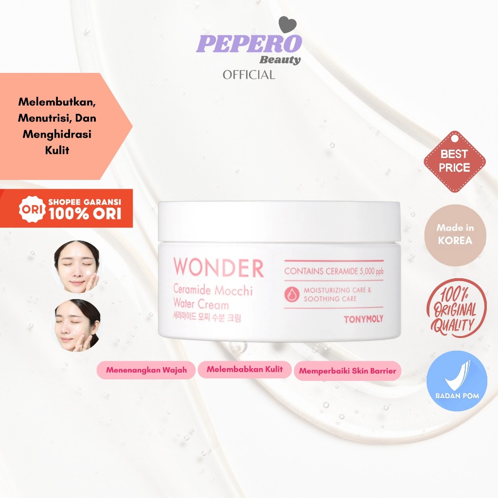 TONY MOLY Wonder Ceramide Mocchi Water Cream 300ml