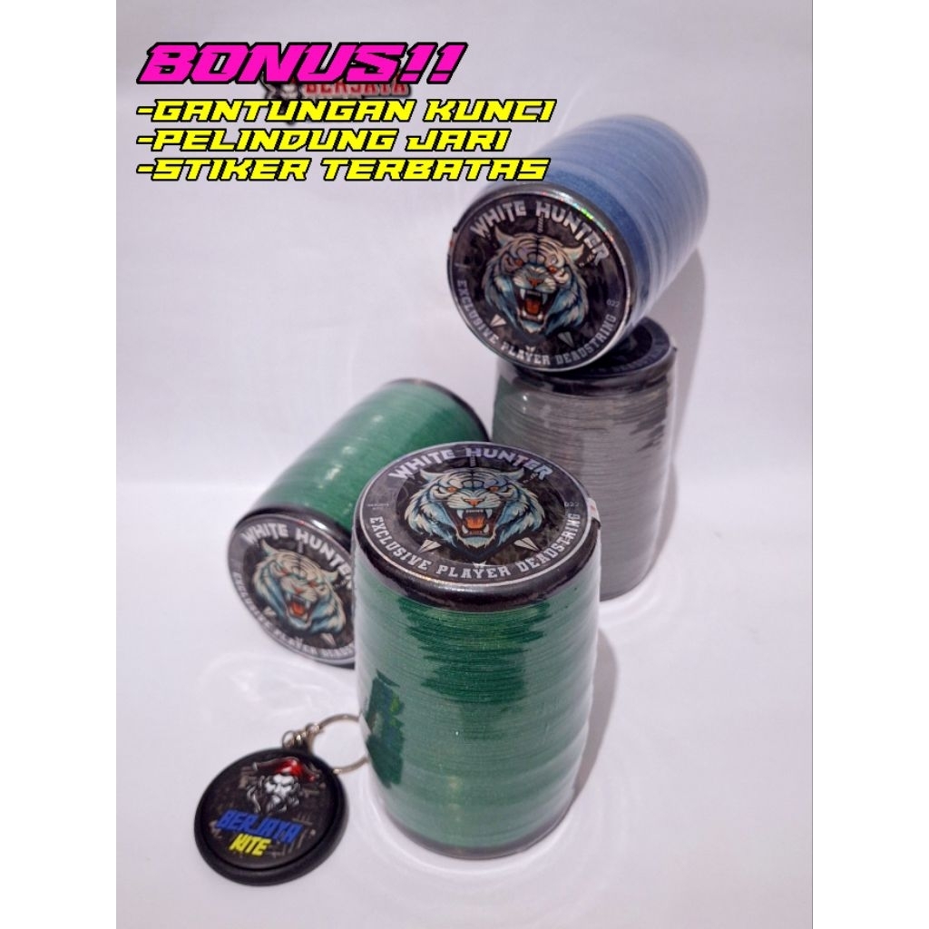 Gelasan MATOT PREMIUM White Hunter 6000yard klos kayu