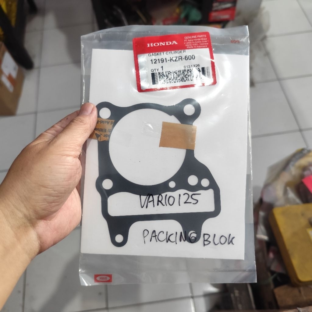 packing blok vario 125 12191KZR600