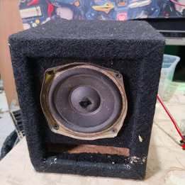 Subwoofer Miniscoop 4 Inch + Box