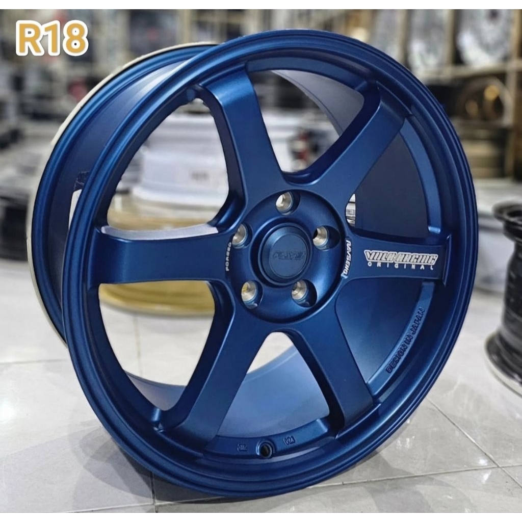 Velg TE37 Magnesium Blue R18 5x114