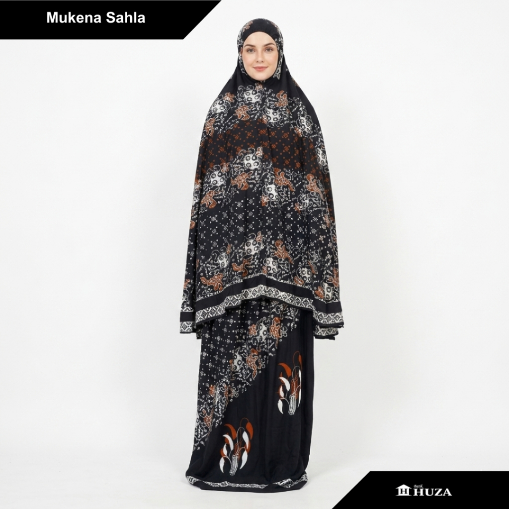 Batik Huza Mukena Dewasa Batik Mukena Sahla