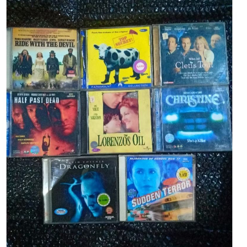 VCD Christine, Ride With The Devil dll (Bagus)