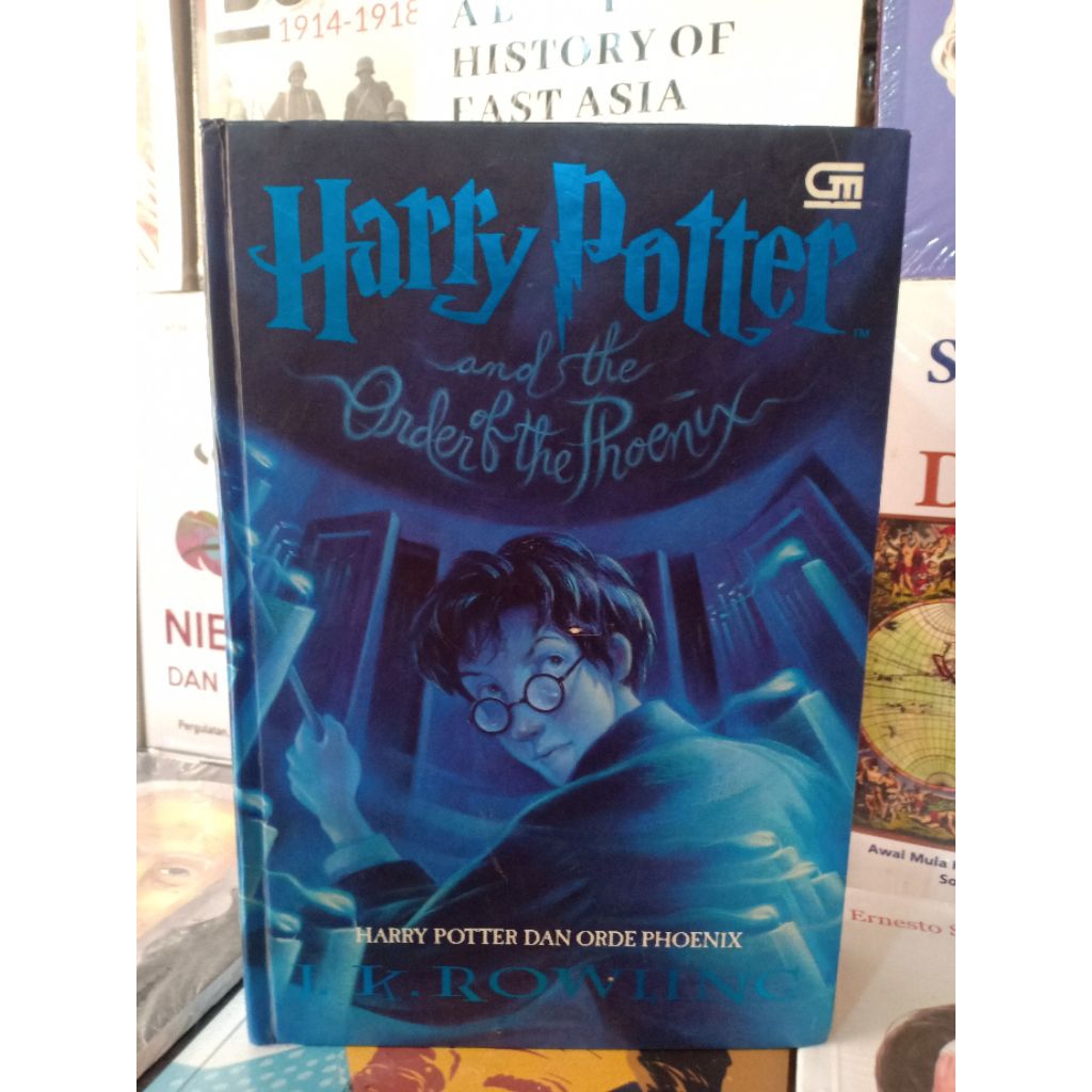 Novel Bekas Original HARRY POTTER JILID 5 ( Hard Cover )