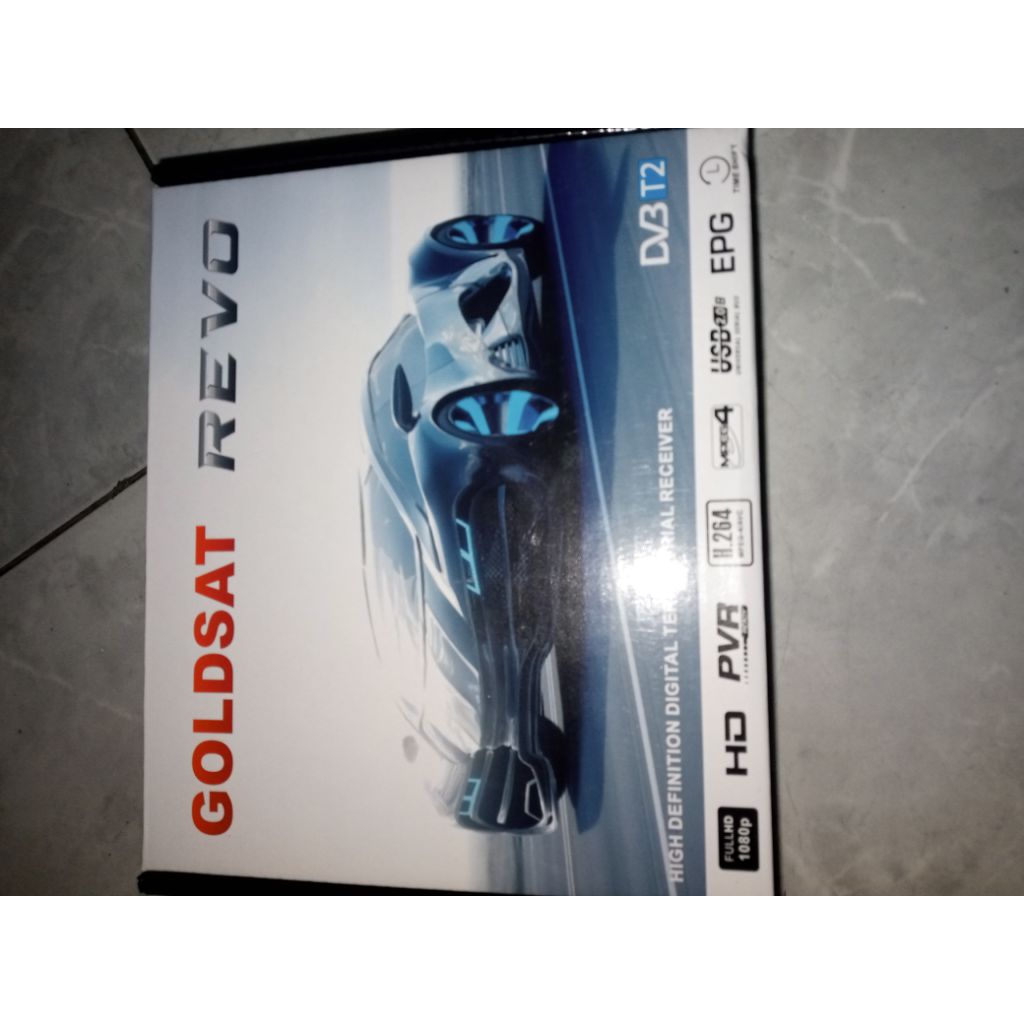 SET TOP BOX BARU GOLDSAT REVO