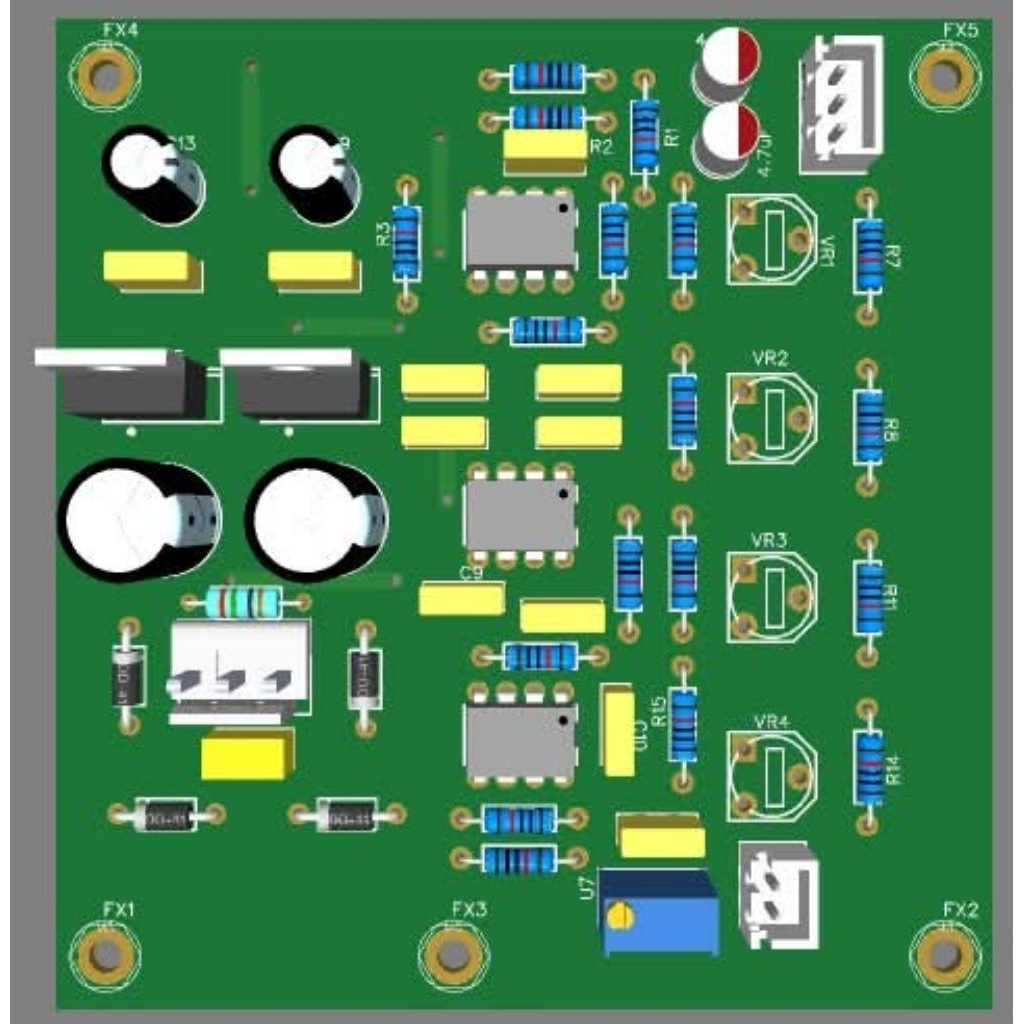 Kit Subwoofer LPF ( Low Pass Filter) 4 Pole = 24 dB/Octave slope