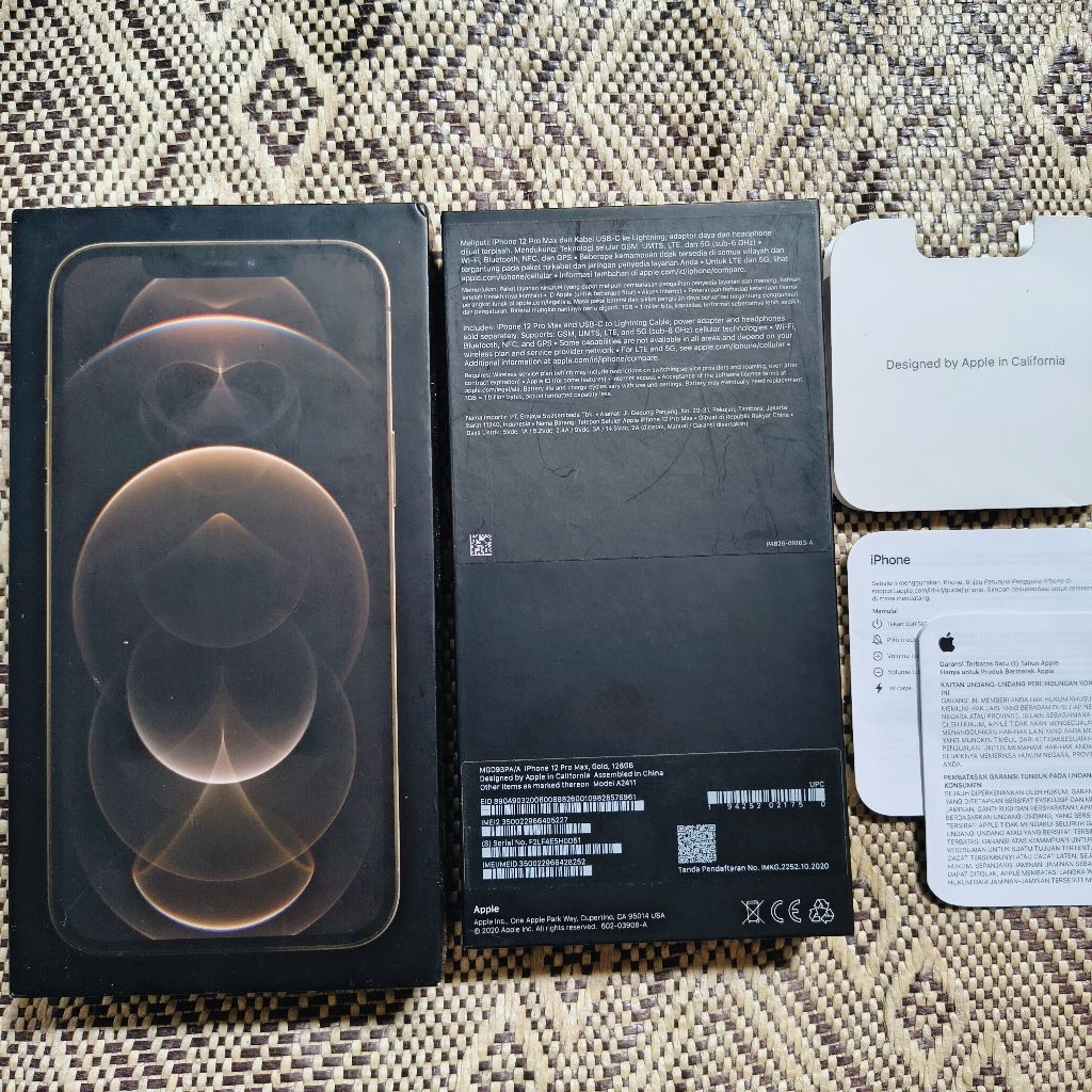 Dus Box iPhone 12 Pro Max Original Copotan iBox