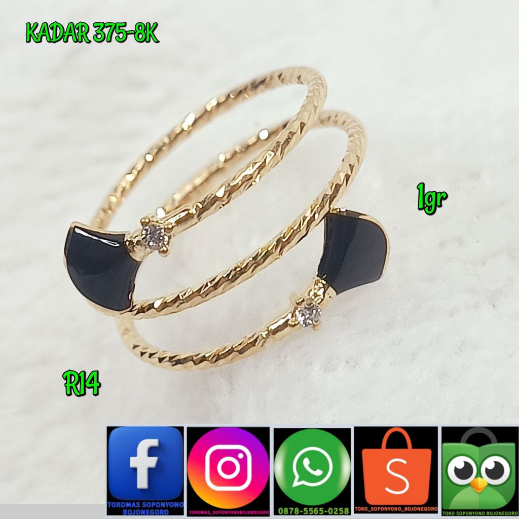 CINCIN SPIRAL KADAR 375-8K