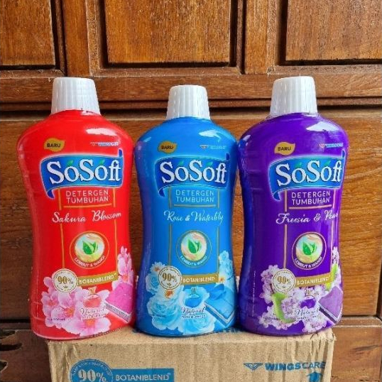 SOSOFT Detergent Cair 700ml / Deterjen Cair SoSoft