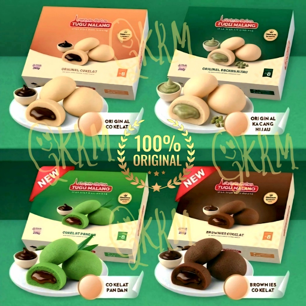 [READY NEW UPLOAD] BAKPIA KUKUS TUGU MALANG - ISI 8 PCS
