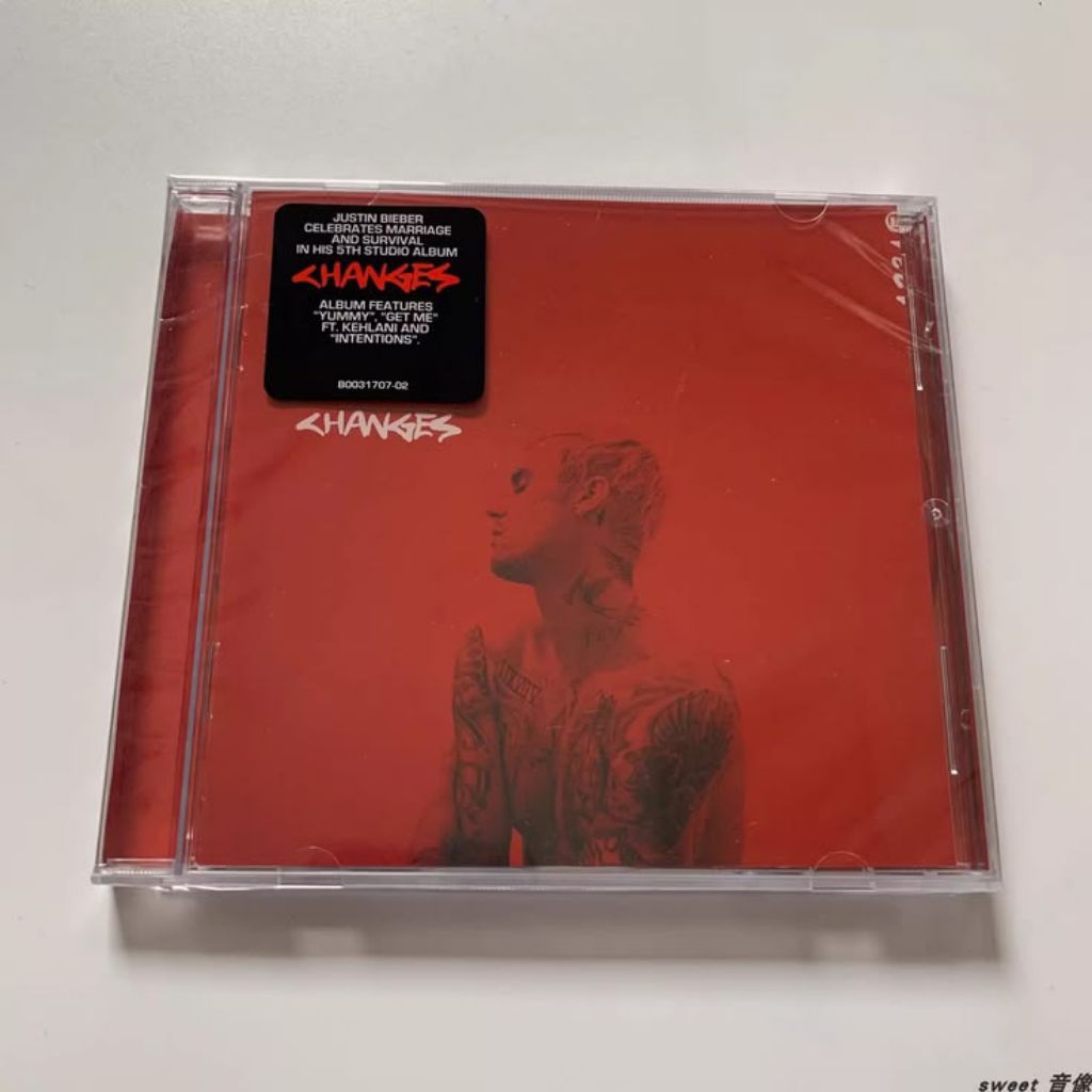 CD Music Justin Bieber CHANGES