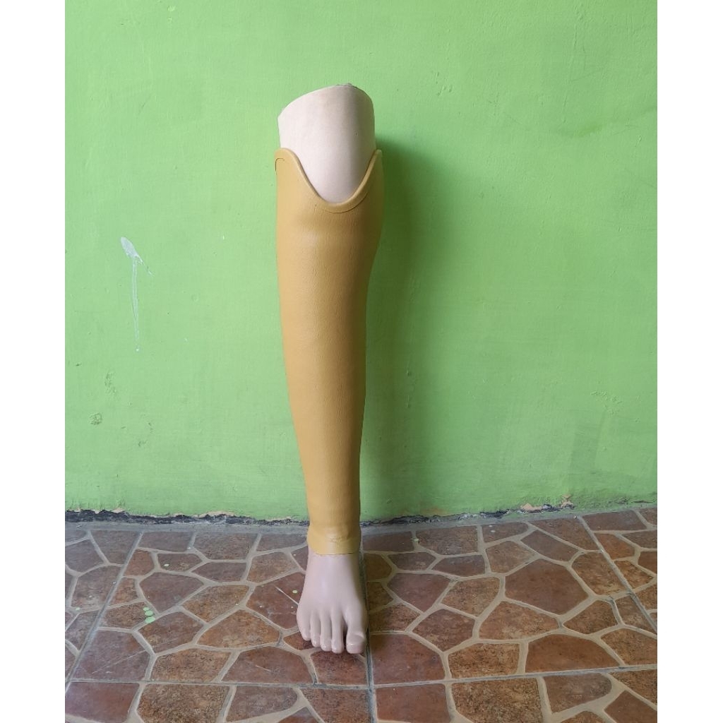 kaki palsu bawah lutut lokal telapak import (carbon)